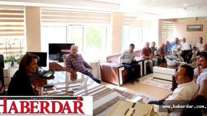 Kaymakam Becel’e hoş geldin ziyareti