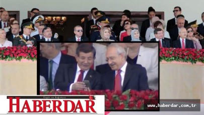 30 Ağustos Töreninde Dikkat Çeken görüntü!