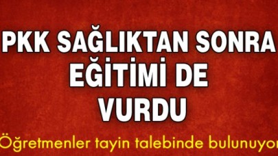 Terör eğitimi de vurdu