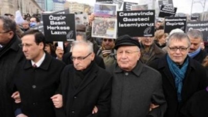 Gazeteciler eylemde kararlı