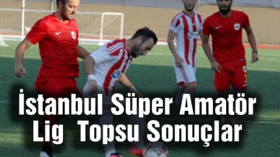 İstanbul Süper Amatör Lig  Topsu Sonuçlar