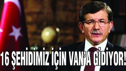 Davutoğlu, Askerlerin Cenaze Töreni İçin Vana Gidiyor