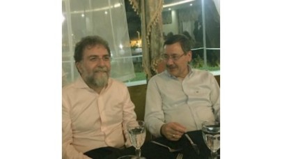 MELİH GÖKÇEK İLE AHMET HAKAN BULUŞTU