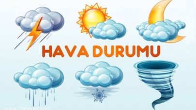 5 günlük haritalı hava tahmini