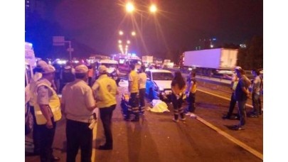 TEMde kaza! 1 ölü var...