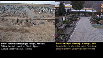 Müslüman &amp; Hristiyan Mezarlığı Arasında ki fark !