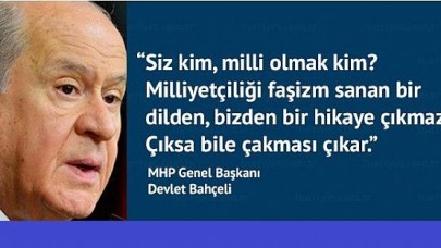 Bahçeliden MİLLİ cevap!