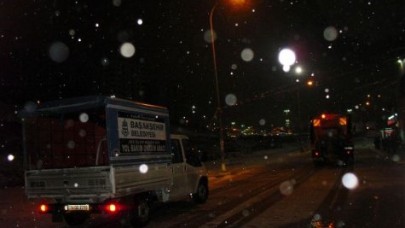 Başakşehir’de kar keyfi