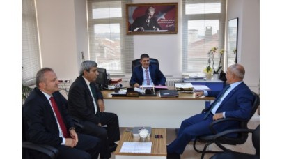 Akgünden yeni vergi dairesi müdürüne ziyaret