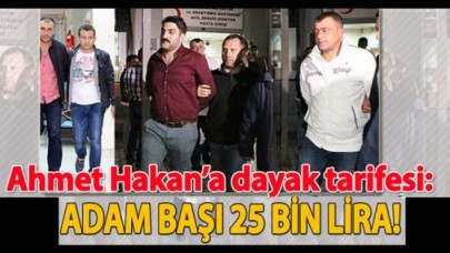Ahmet Hakan’a saldırı tarifesi!