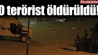 O terörist öldürüldü!