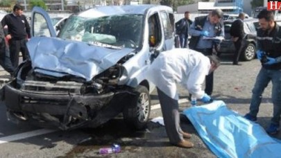 E-5te 7 araç birbirine girdi: 1 ölü