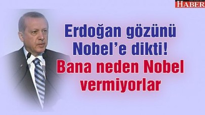 Bana neden Nobel vermiyorlar!