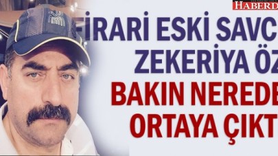 Zekeriya Öz bakın nerede ortaya çıktı