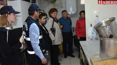 Belediye ekiplerden ani baskın!