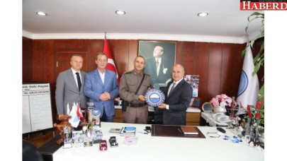 Jandarma Komutanından  Akgün’e ziyaret