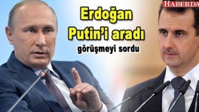 Cumhurbaşkanı Erdoğan, Putin ile görüştü