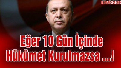 10 Gün İçinde Hükümet Kurulmazsa Yetki Erdoğana mı Geçecek