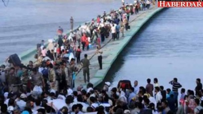 100 bin kişi Türkiyeye doğru harekete geçti