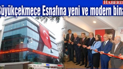 Büyükçekmece Esnafına yeni ve modern bina!