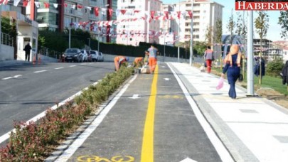 Beylikdüzünde Üç Park ve Örnek Yol Hizmete Açıldı