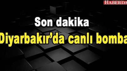 Diyarbakırda canlı bomba yakalandı