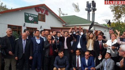 CHPden barış güvercini