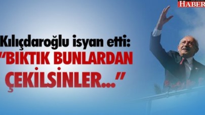 &quot;BIKTIK BUNLARDAN ÇEKİLSİNLER&quot;