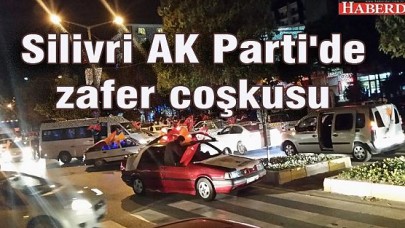 Silivri AK Partide zafer coşkusu