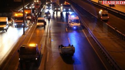 Beylikdüzünde kaza: 1 ölü, 1 yaralı