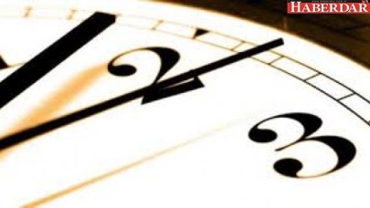 Saatler Pazar Günü Geri Alınacak