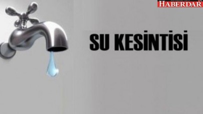 İstanbulda su kesintisi!