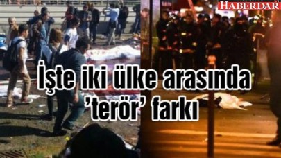 İşte iki ülke arasında terör farkı