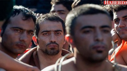 Makedonyada sığınmacı eylemi