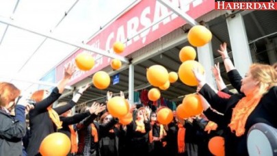 Beylikdüzü kadına şiddete dur diyor!