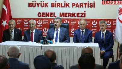 Büyük Birlik Partisi Kongre Kararı Aldı