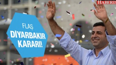 HDPden flaş Diyarbakır kararı!