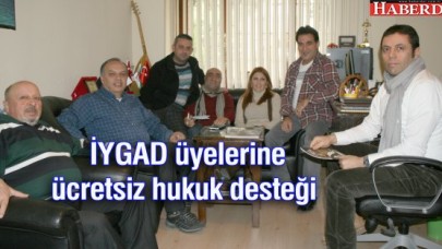İYGAD üyelerine ücretsiz hukuk desteği
