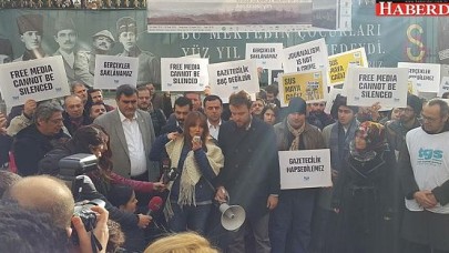 Tgsden Tutuklu Gazetecilere Destek Eylemi