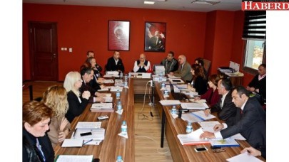 Birim müdürleri proje sunumu yaptı