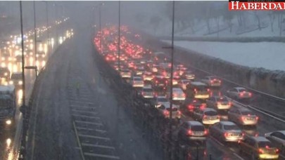 Boğaziçi Köprüsünde trafik eziyeti