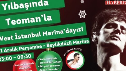 TEOMAN, YILBAŞI GECESİ BEYLİKDÜZÜ’NDE…