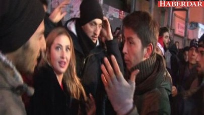 Tacizciler yine Taksimdeydi..