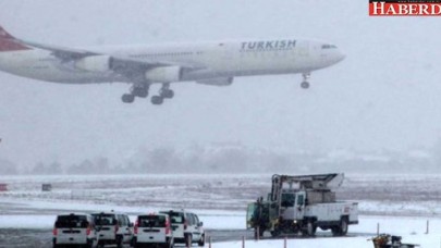 365 uçak seferi iptal edildi