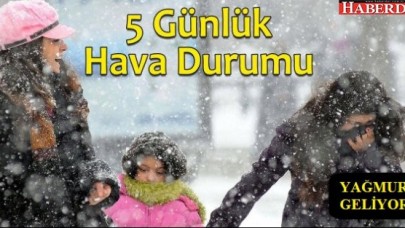 Türkiye, Ilık ve Yağışlı Havanın Etkisine Giriyor