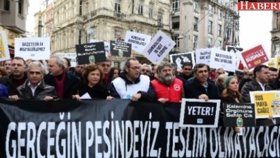 Gazetecilerden, "Çalışan Gazeteciler Günü" Eylemi