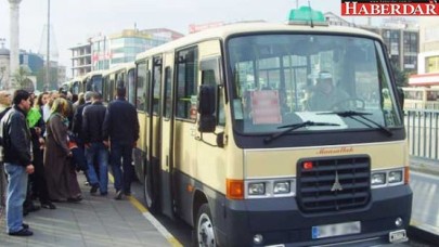 Taksi ve minibüste nakit para kalkıyor!