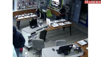 2 dakikada 40 bin liralık soygun