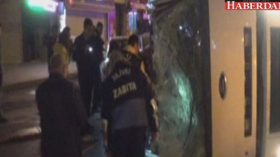 Freni Patlayan Asfalt Yüklü Kamyon, Dehşet Saçtı