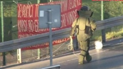 D-100 Karayolunu kapatan olay